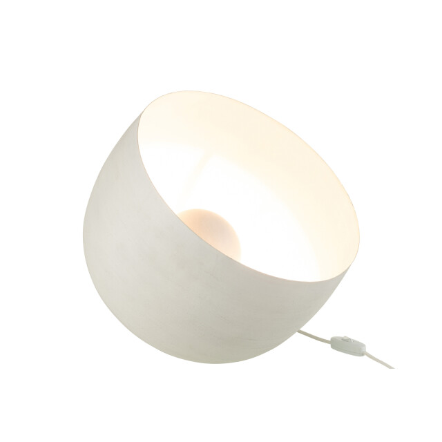 J-Line Lamp metal white large 33143 large