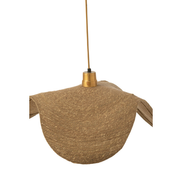 J-Line Hanging lamp moonj grass natural medium 43798 large