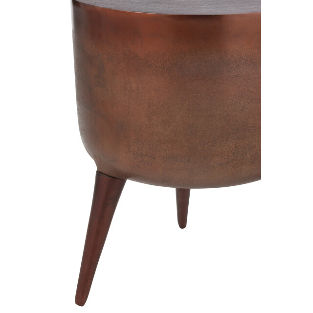 J-Line Stool fone aluminium bronze 45954 large
