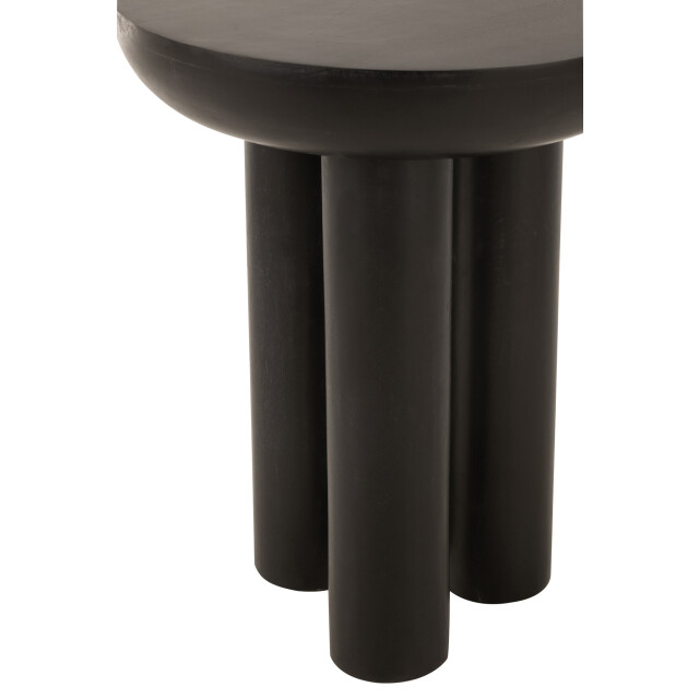 J-Line Side table trio mango wood black 46001 large