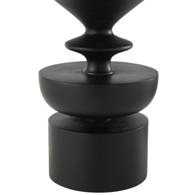 J-Line Table goa mango wood black 47658 large