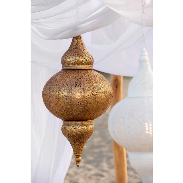J-Line Hanging lamp bore metal gold small 40890 large