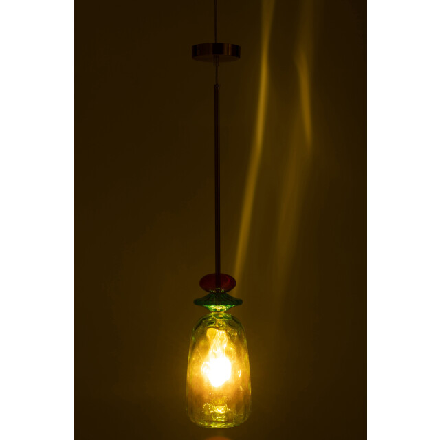 J-Line Ceiling light laurence glass mix 31643 large