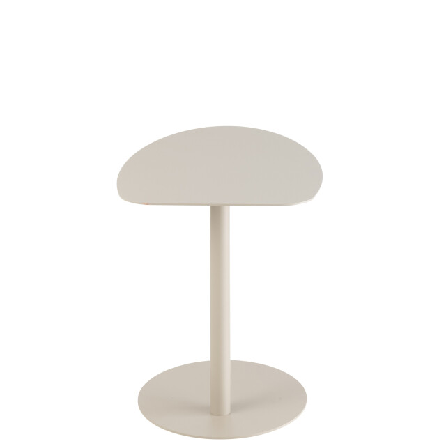 J-Line Side table ice metal grey 46277 large