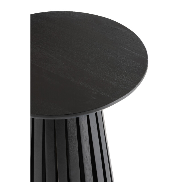 J-Line Table vincent mango wood black small 31478 large