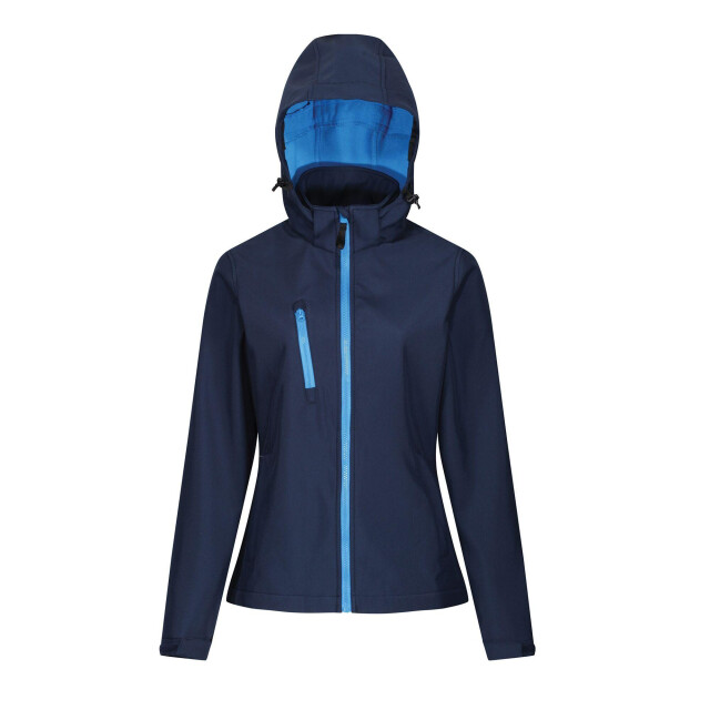 Regatta Dames venturer 3-lagige membraan soft shell jacket UTLT295_navyfrenchblue large