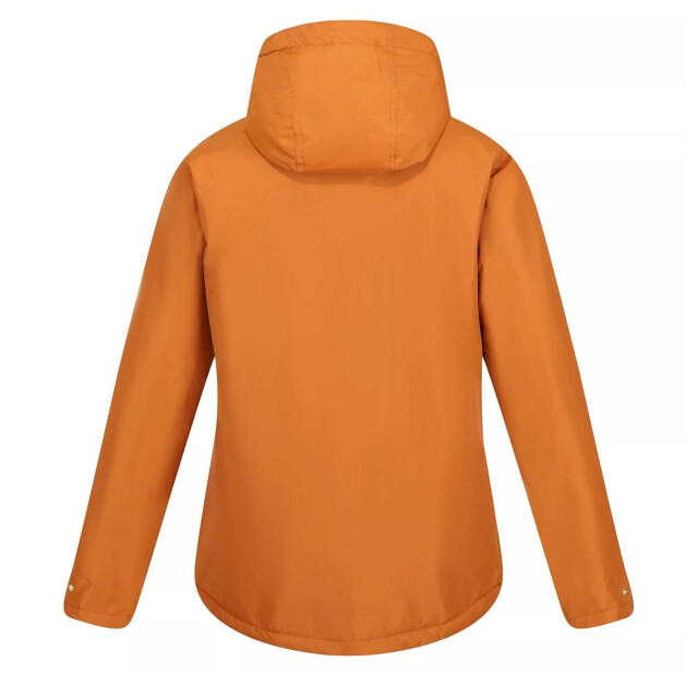 Regatta Dames bria faux fur lined waterproof jacket UTRG8083_copperalmond large