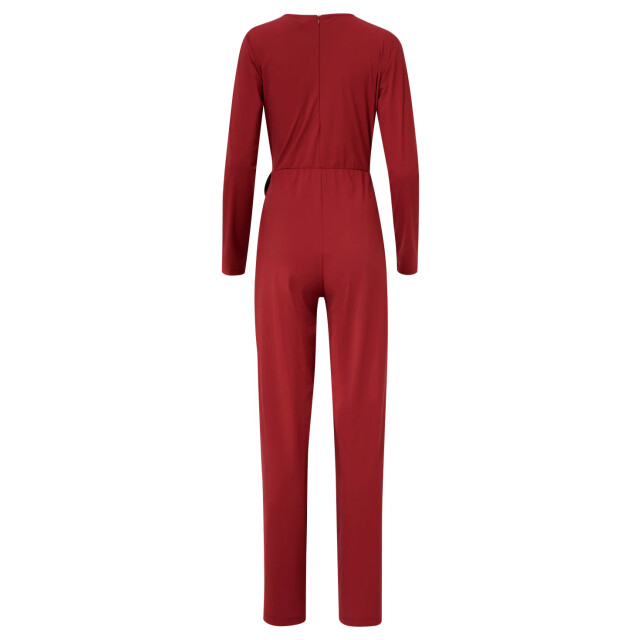Smashed Lemon Jumpsuit met ronde hals in travelkwaliteit | 25667-470-XS large