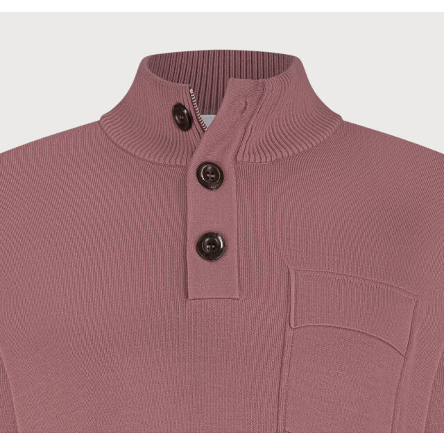 Blue Industry De pullover met knoop- en ritssluiting | KBIW25-M11 large