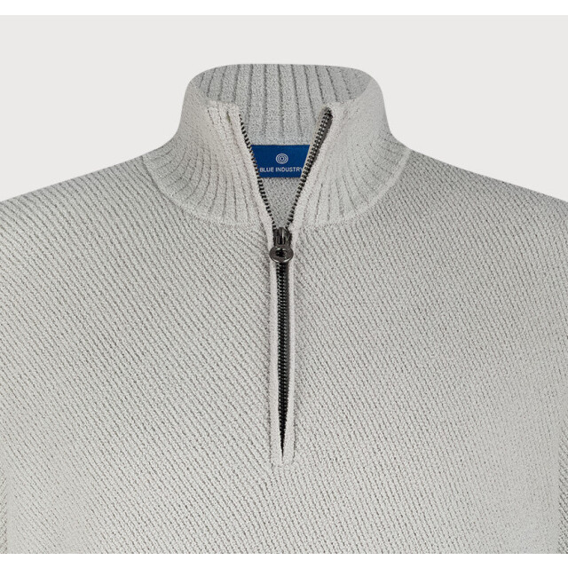 Blue Industry De chenille half-zip pullover | KBIW25-M16 large