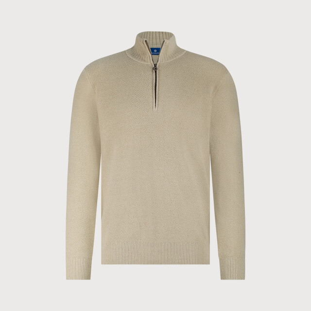 Blue Industry De chenille half-zip pullover | KBIW25-M16 large