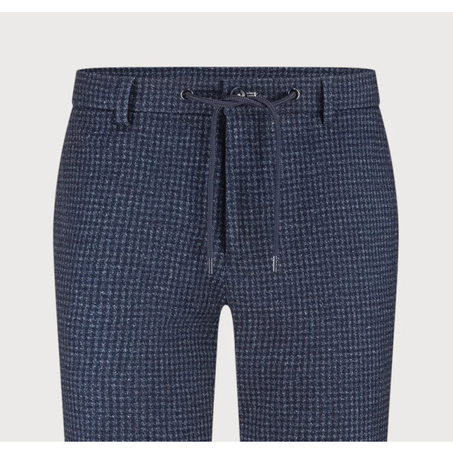 Blue Industry De chino met ruitmotief | JAKEW25-M1 large