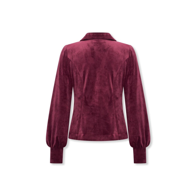 Helena Hart 7640 blazer lora velour wine 7640 large