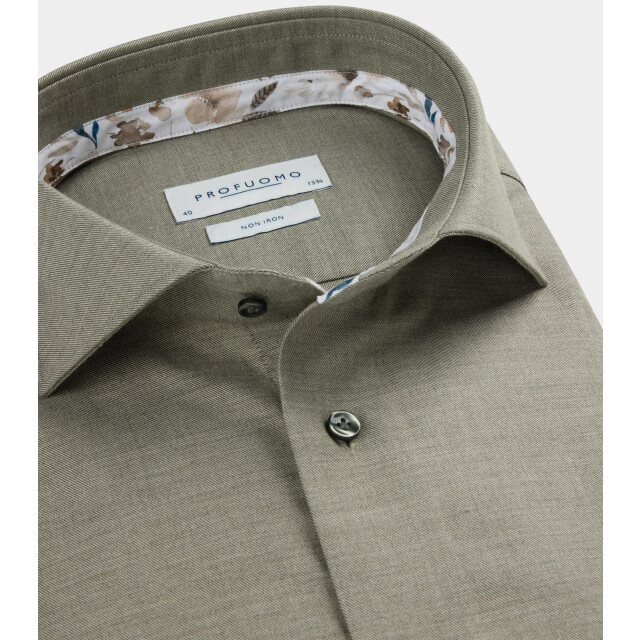 Profuomo Business hemd lange mouw ppwh30008d/z 189706 large