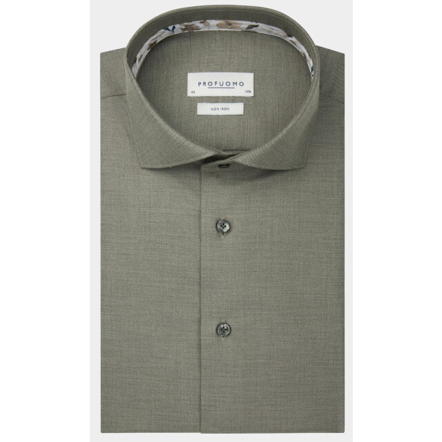 Profuomo Business hemd lange mouw ppwh30008d/z 189706 large