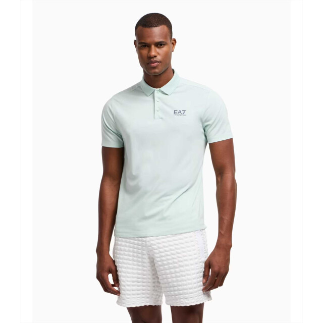 EA7 Polo s25 pale blue groen 7M000180 AF13530 large