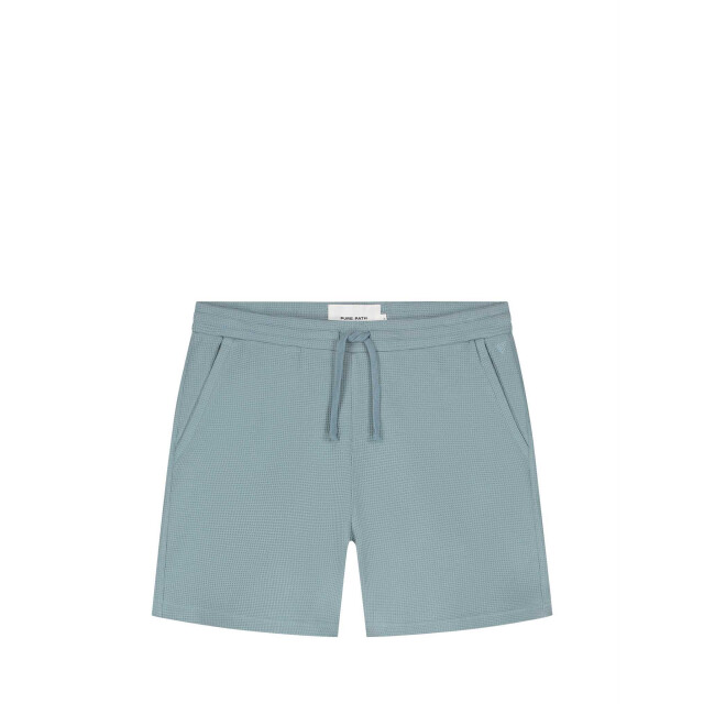 Pure Path Shorts casual 25 grey blauw 25010523 large