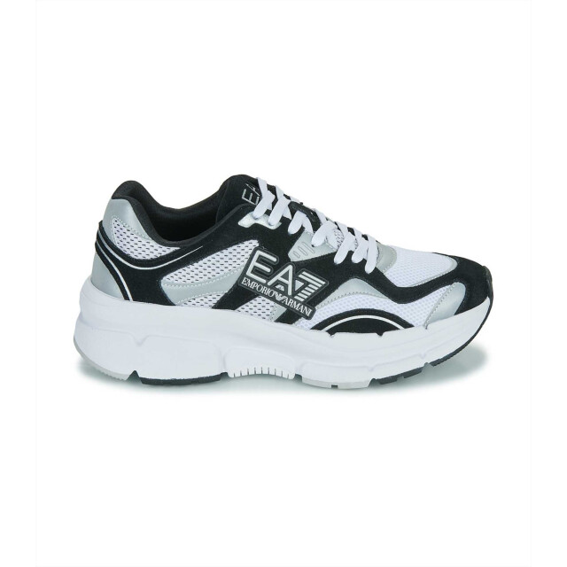 EA7 Schoen sneaker 25 silver zwart X8X237 XK425 large