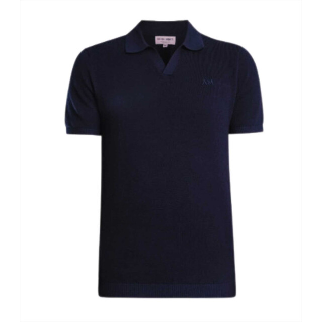 Antony Morato Trui polo s25 logo navy MMSW01503 YA100074 large