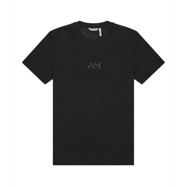 Antony Morato T-shirt s25 print moss zwart MMKS02499 FA100240 large