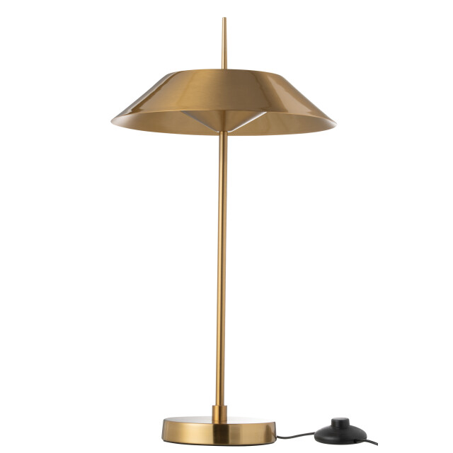 J-Line Table lamp led metal gold 49095 large