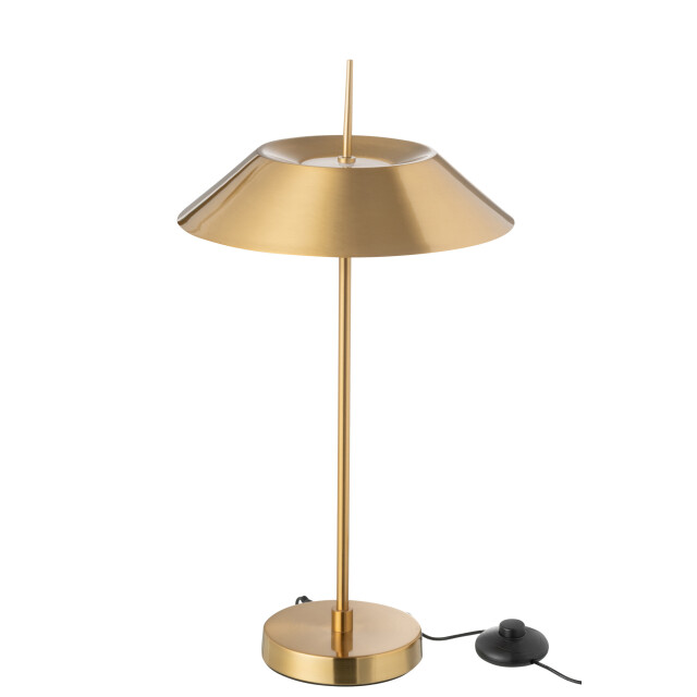 J-Line Table lamp led metal gold 49095 large