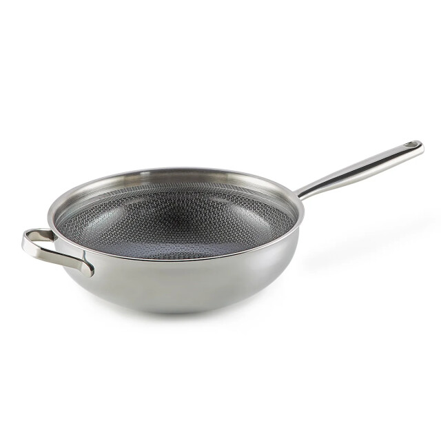 Habonne Hybrid rvs triply wokpan pfas vrij 28cm 4270 large