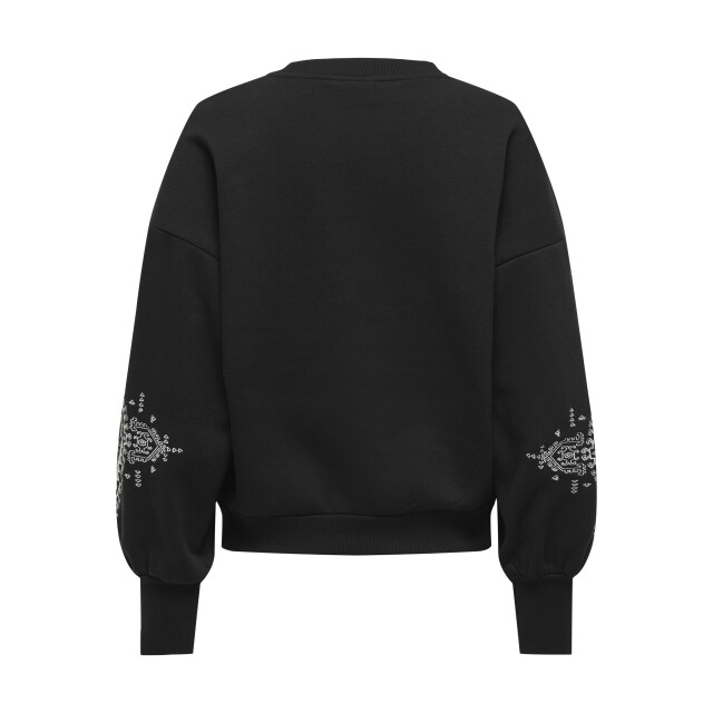 Only Onlcally l/s detail o-neck cs swt 15363332 large