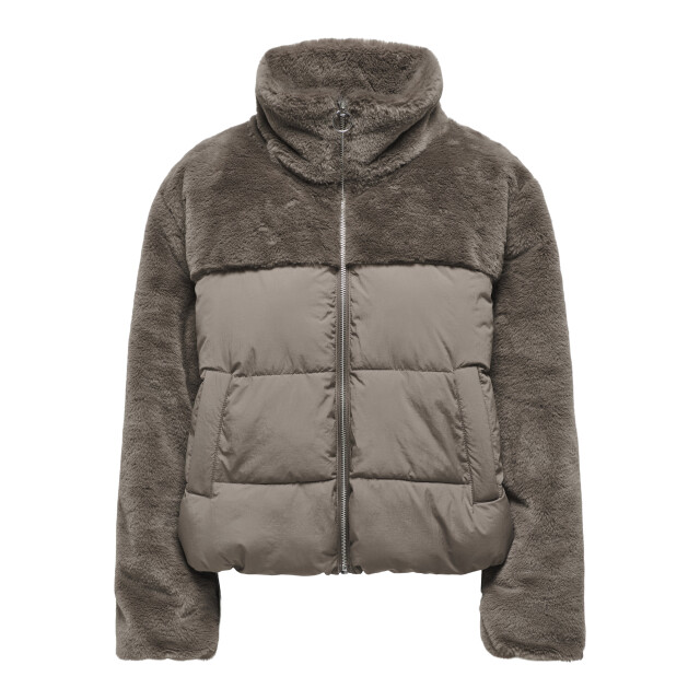 Only Onlwanja fur puffer mix jacket cc o 15292945 large