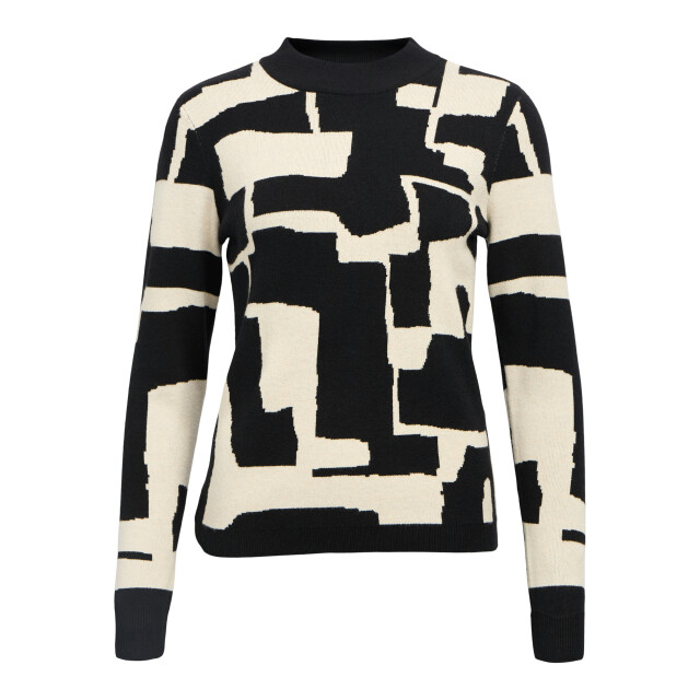 Object Objray l/s knit pullover aop noos 23040958 large