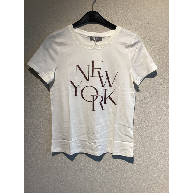 Geisha T-shirt ''new york'' off-white 4339.02.0109 large