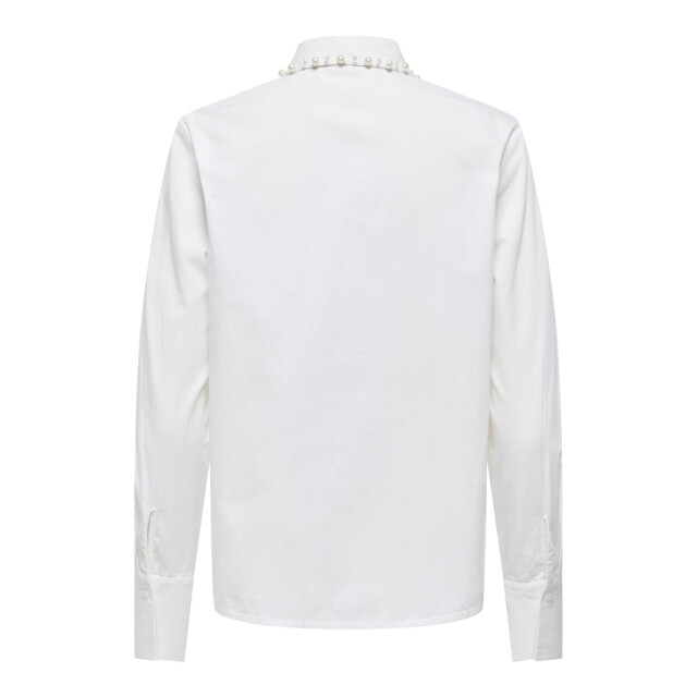Jacqueline de Yong Jdylula ls pearl detail shirt wvn off-white 4309.02.0022 large