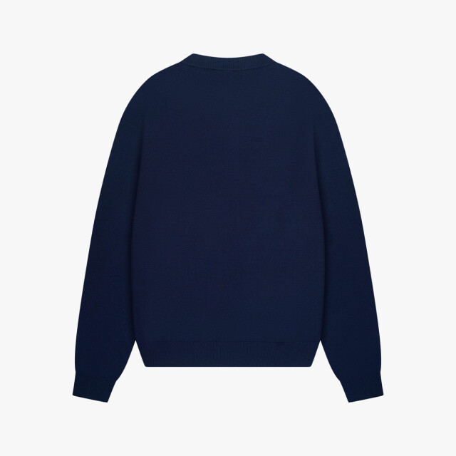 Quotrell Mondrian knitted sweater navy 5219.37.0009 large