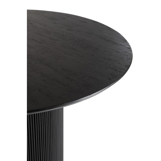 J-Line Table vincent mango wood black large 31480 large
