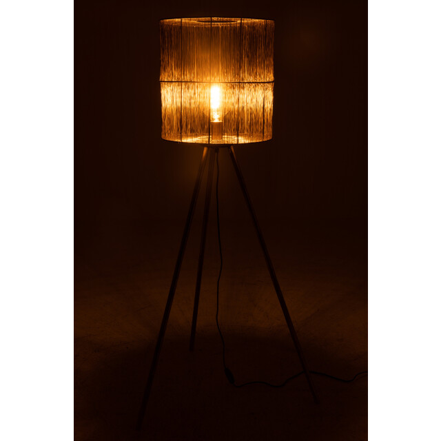 J-Line Standing lamp metal antique brown large 2980 large
