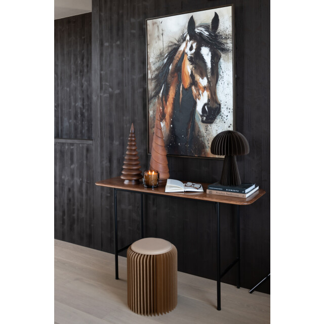J-Line Pouffe foldable paper camel 56757 large