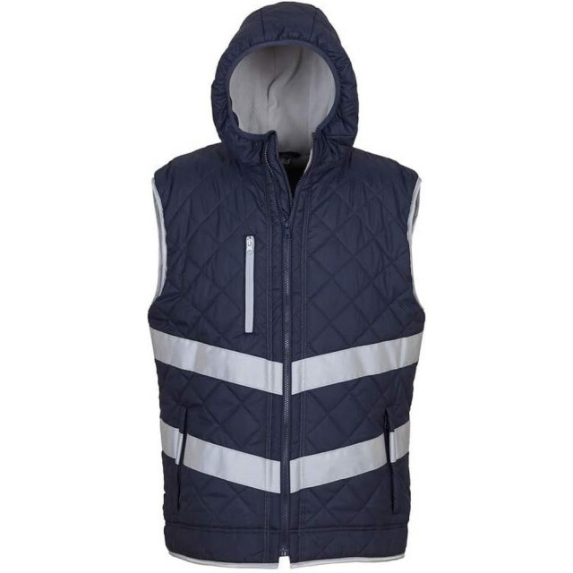 Yoko Kensington hi-vis capuchonvest voor volwassenen UTLT5242_navy large