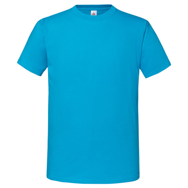 Fruit of the Loom Unisex volwassen iconic 195 t-shirt UTLT6282_azureblue large