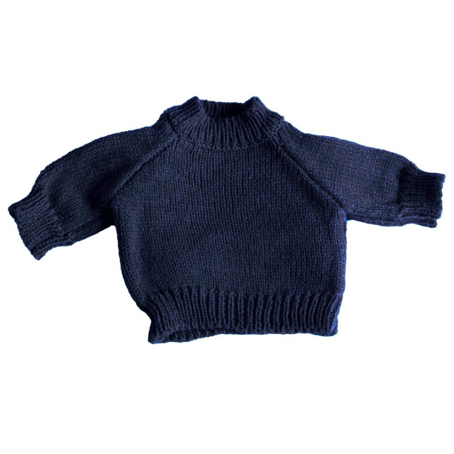 Mumbles Teddybeer trui UTLT5312_navy large