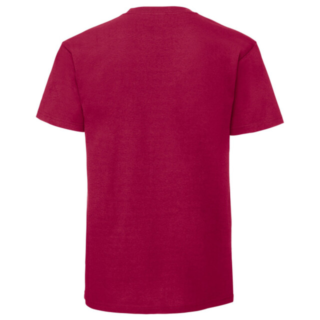 Fruit of the Loom Unisex volwassen iconic 195 t-shirt UTLT6282_cranberry large