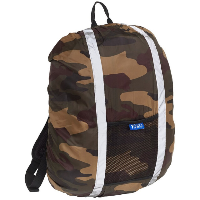 Yoko Camouflage waterdichte hi-vis rugzakhoes UTLT4798_green large