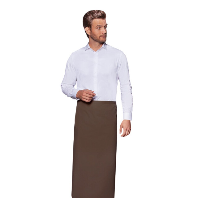 Karlowsky Basis bistro schort UTLT4961_lightbrown large