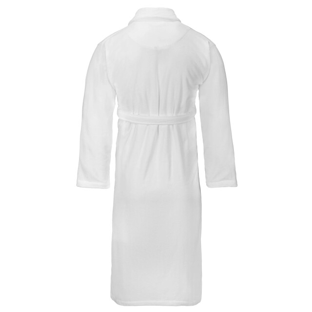 Vossen Fluwelen ochtendjas voor volwassenen UTLT3691_white large