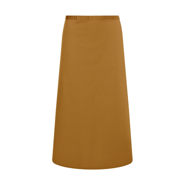 Karlowsky Basis bistro schort UTLT4961_mustard large