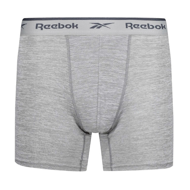 Reebok Heren ainslie sports boxershorts (set van 3) UTLT5279_blackwhitegreymarl large