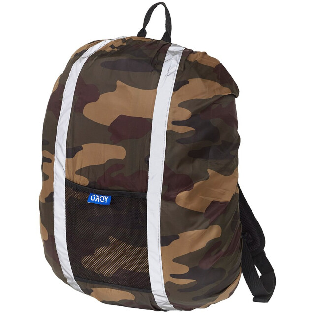 Yoko Camouflage waterdichte hi-vis rugzakhoes UTLT4798_green large