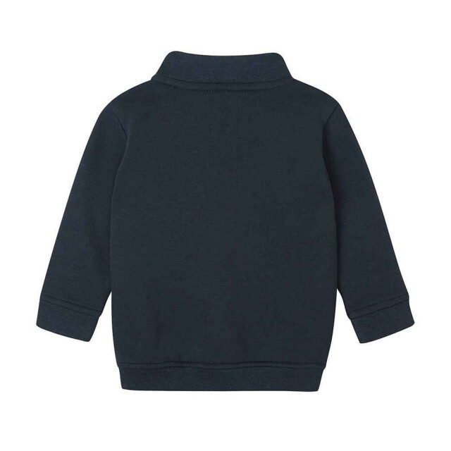 Babybugz Sweatshirt met kwart rits voor baby's UTLT3643_navy large