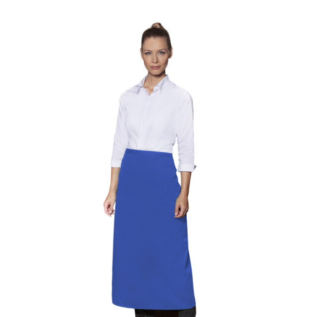 Karlowsky Basis bistro schort UTLT4961_blue large