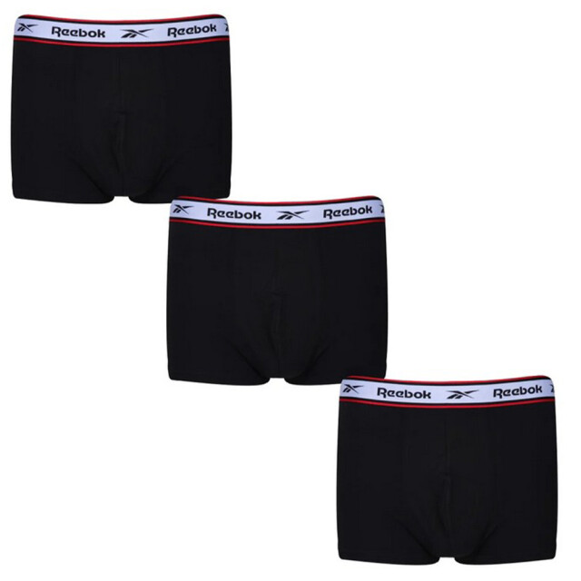 Reebok Heren barlow zwembroek (set van 3) UTLT4927_black large