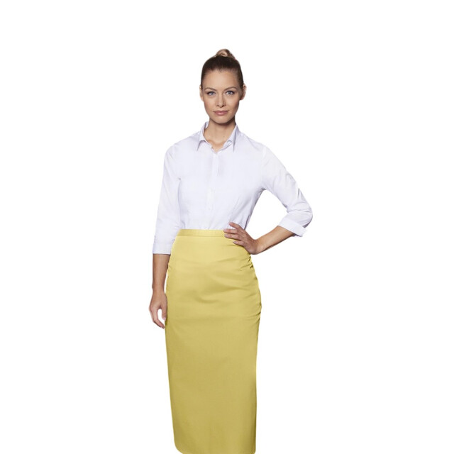 Karlowsky Basis bistro schort UTLT4961_sunyellow large